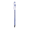 Ручка гелевая Crown HJR-500GSM 0,7 мм металлик Синяя