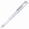 Ручка гелевая с металлическим наконечником Pentel "Hybrid Gel Grip DX" 1,0 мм, цвет белый
