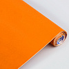 Бумага бархатная самоклеящаяся SADIPAL в рулоне 0,45х1 м Оранжевый