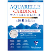 Альбом-склейка для акварели Clairefontaine "Cardinal" Torchon А4 10 л 300 г, 30% хлопок