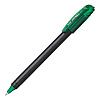 Ручка гелевая Pentel "Energel" 0,7 мм черный корпус, стержень зеленый
