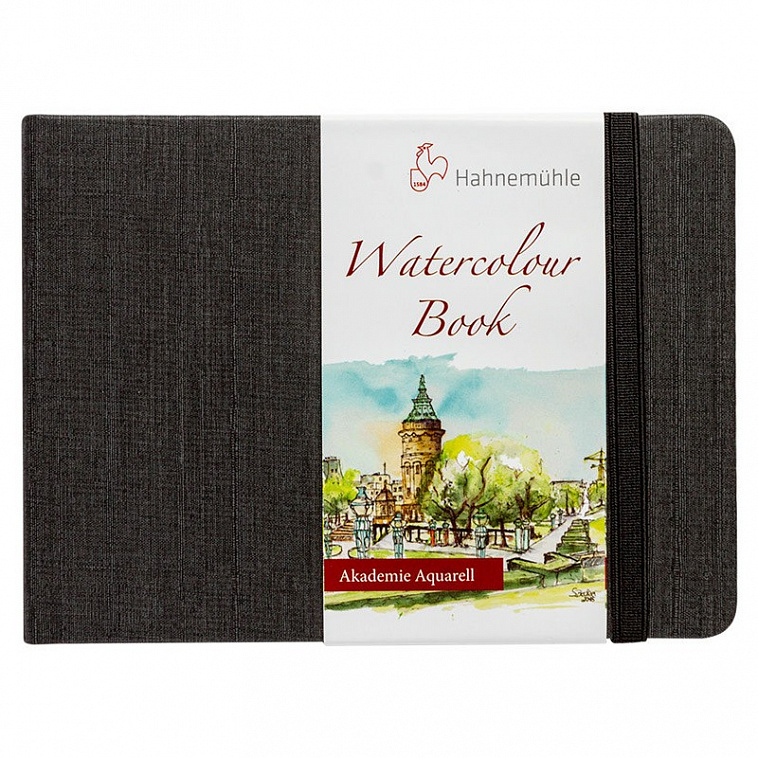 Альбом для акварели Hahnemuhle "Watercolour book" пейзаж А6 30 л 200 г, целлюлоза 100%, с/з