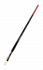 Кисть синтетика жесткая №12 овальная удлиненная Talens "Amsterdam 353L" длинная ручка