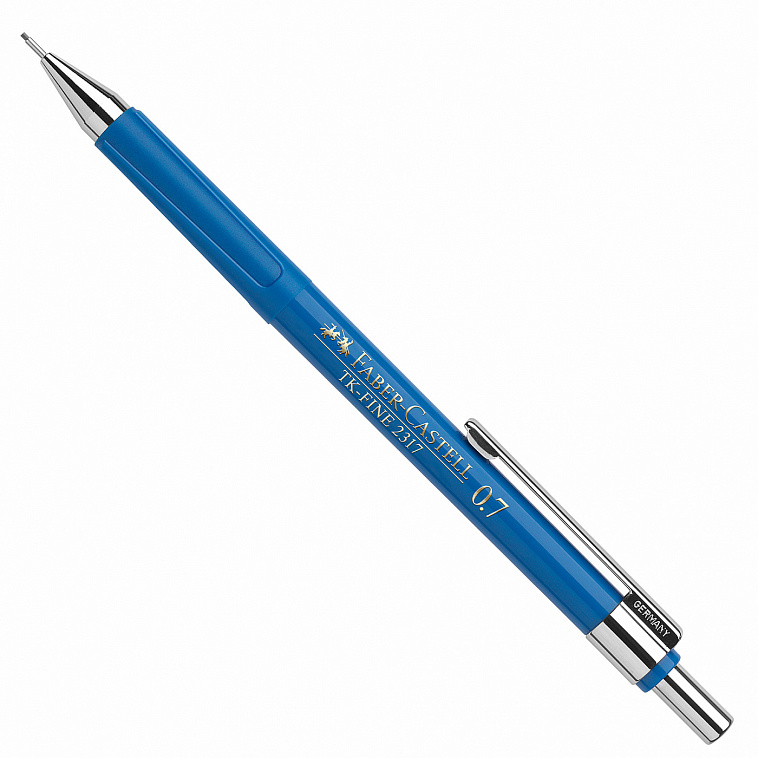 Карандаш механический Faber-Castell "TK-FINE" 2317 0,7 мм, корпус синий
