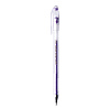 Ручка гелевая Crown HJR-500GSM 0,7 мм металлик Фиолетовая  