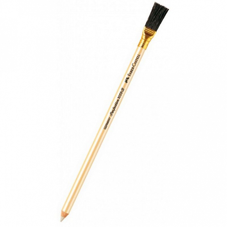 Ластик-карандаш Faber-castell с кисточкой для чернил и пиш. машинок