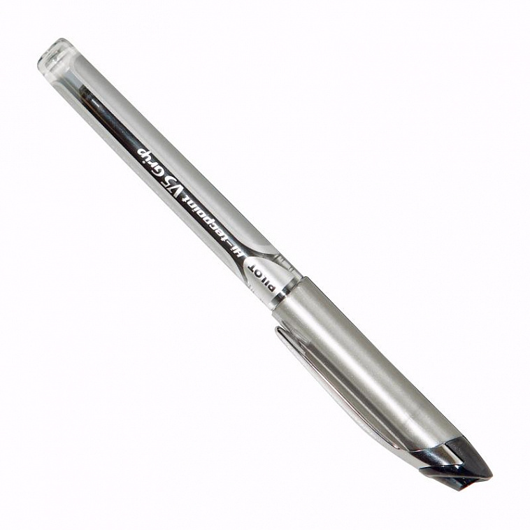 Ручка капиллярная Pilot "HI-Tecpoint V5 Grip" цвет черный