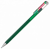 Ручка гелевая Pentel "Hybrid Dual Metallic" 1,0 мм, зеленый + красный металлик