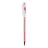 Ручка гелевая Crown HJR-500GSM 0,7 мм металлик Оранжевая