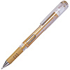 Ручка гелевая с металлическим наконечником Pente "Hybrid Gel Grip DX" 1,0 мм, цвет золотой