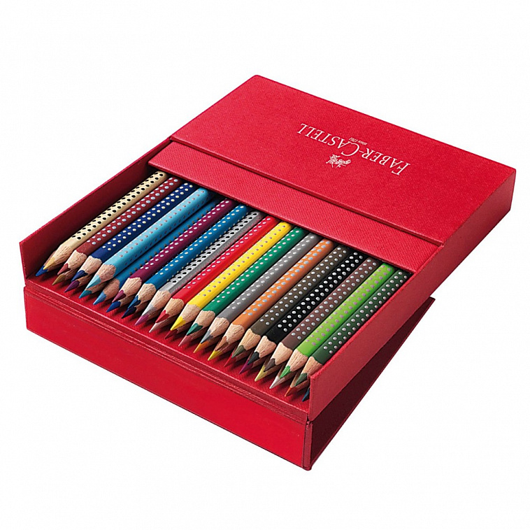 Набор карандашей акварельных Faber-castell "Colour Grip" 36 цв в пластиковой коробке  