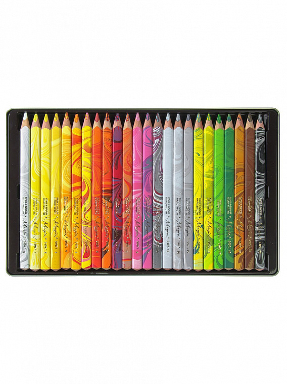 Набор карандашей цветных Koh-I-Noor "Magic" 24 шт трехгранные+блендер  