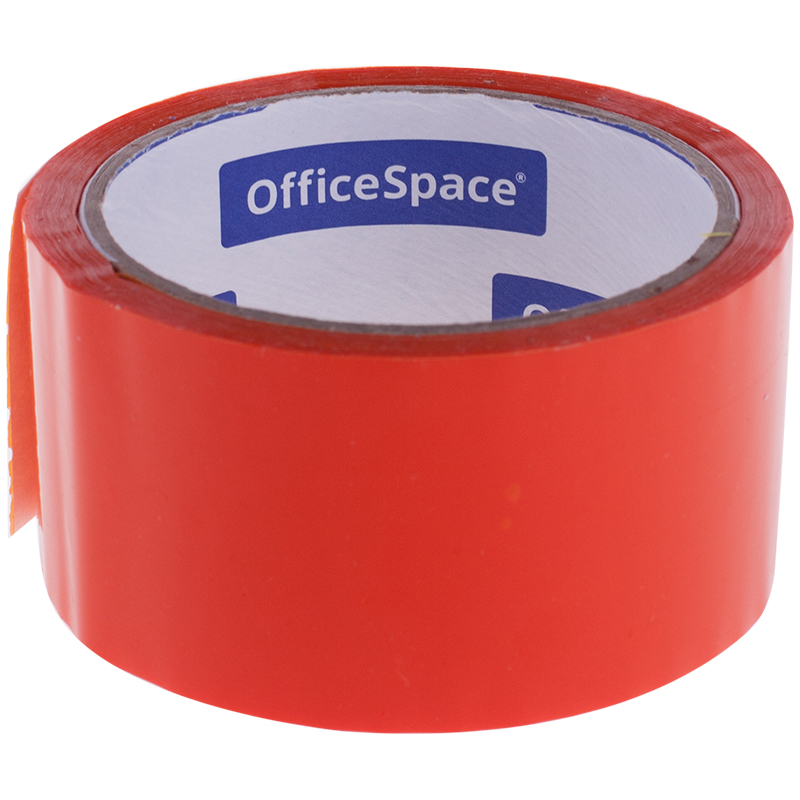 Клейкая лента упаковочная OfficeSpace 48 мм*40 м, 45 мкм, оранжевая клейкая лента упаковочная officespace 48 мм 40 м 45 мкм оранжевая