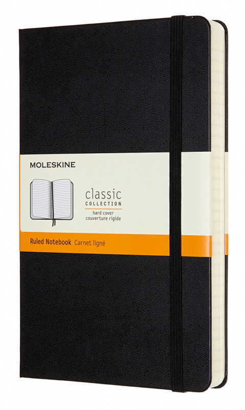 Записная книжка в линейку Moleskine 