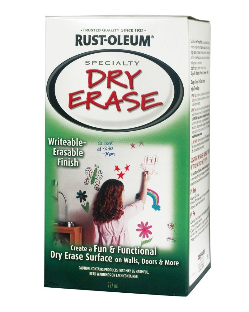 Краска с эффектом маркерной доски RUST-OLEUM "Specialty Dry Erase" 797 ...