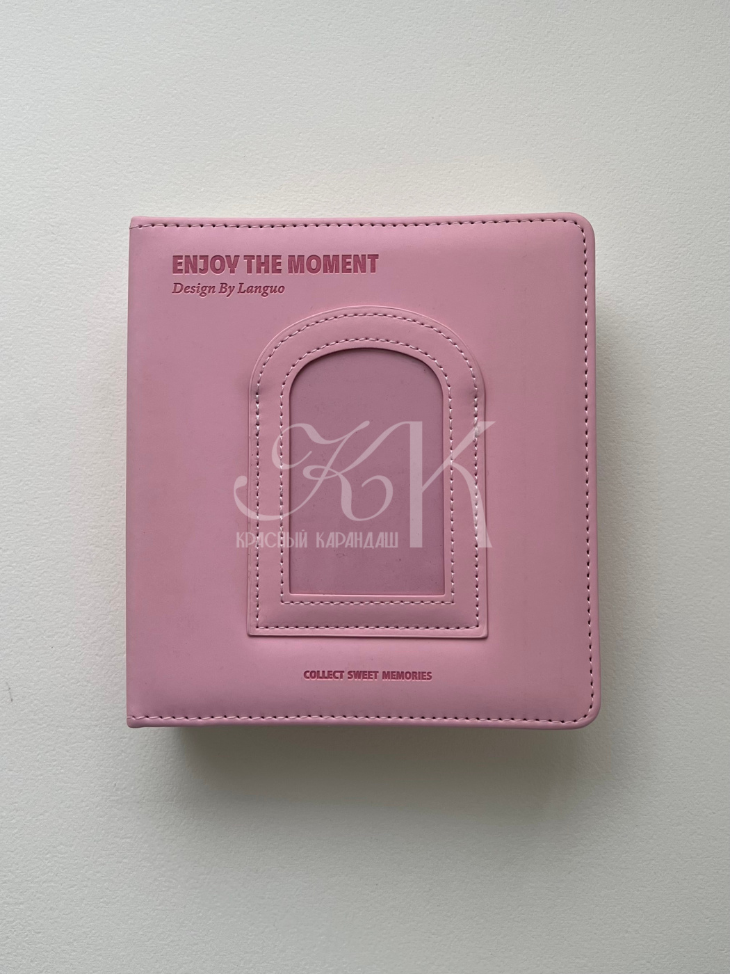 Альбом для фото и выкрасок Languo 16х145х45 см розовый 1194₽