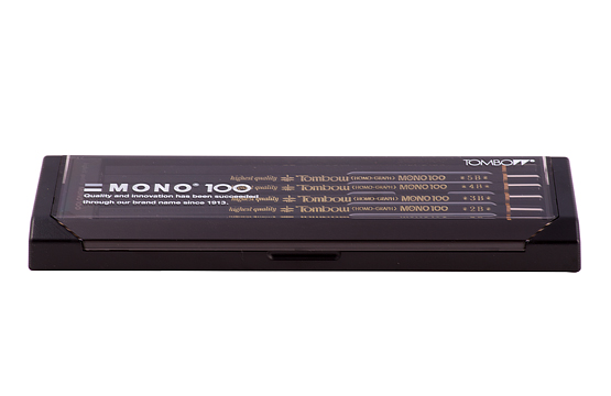Набор карандашей чернографитных Tombow Mono 100,  12 шт, 4H-6B