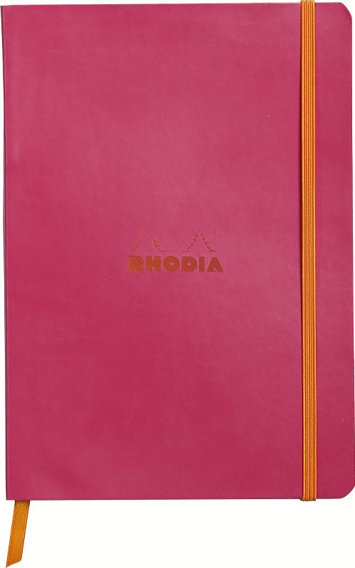 Записная книжка в линейку Rhodia Портрет А5 96 л 90 г, обложка: иск. кожа, милиновая