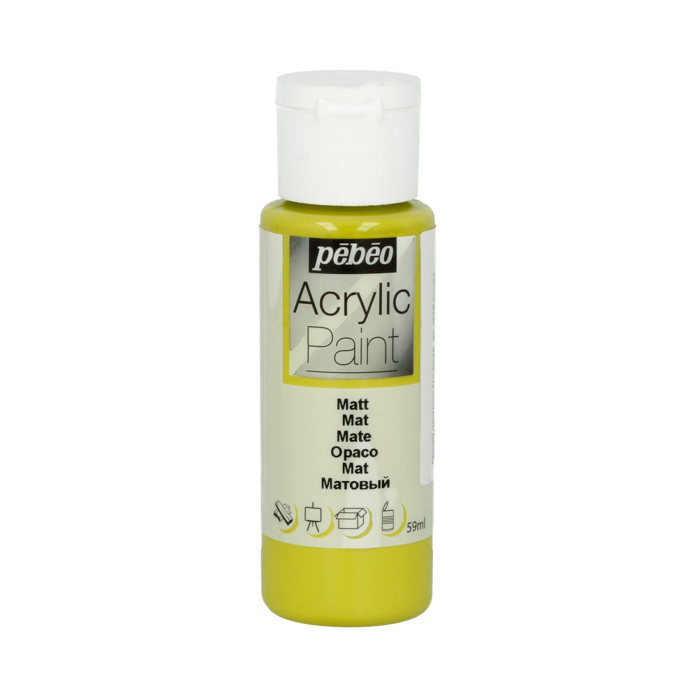 Акрил для декора Pebeo Acrylic Paint 59 мл матовый анисовый 389₽