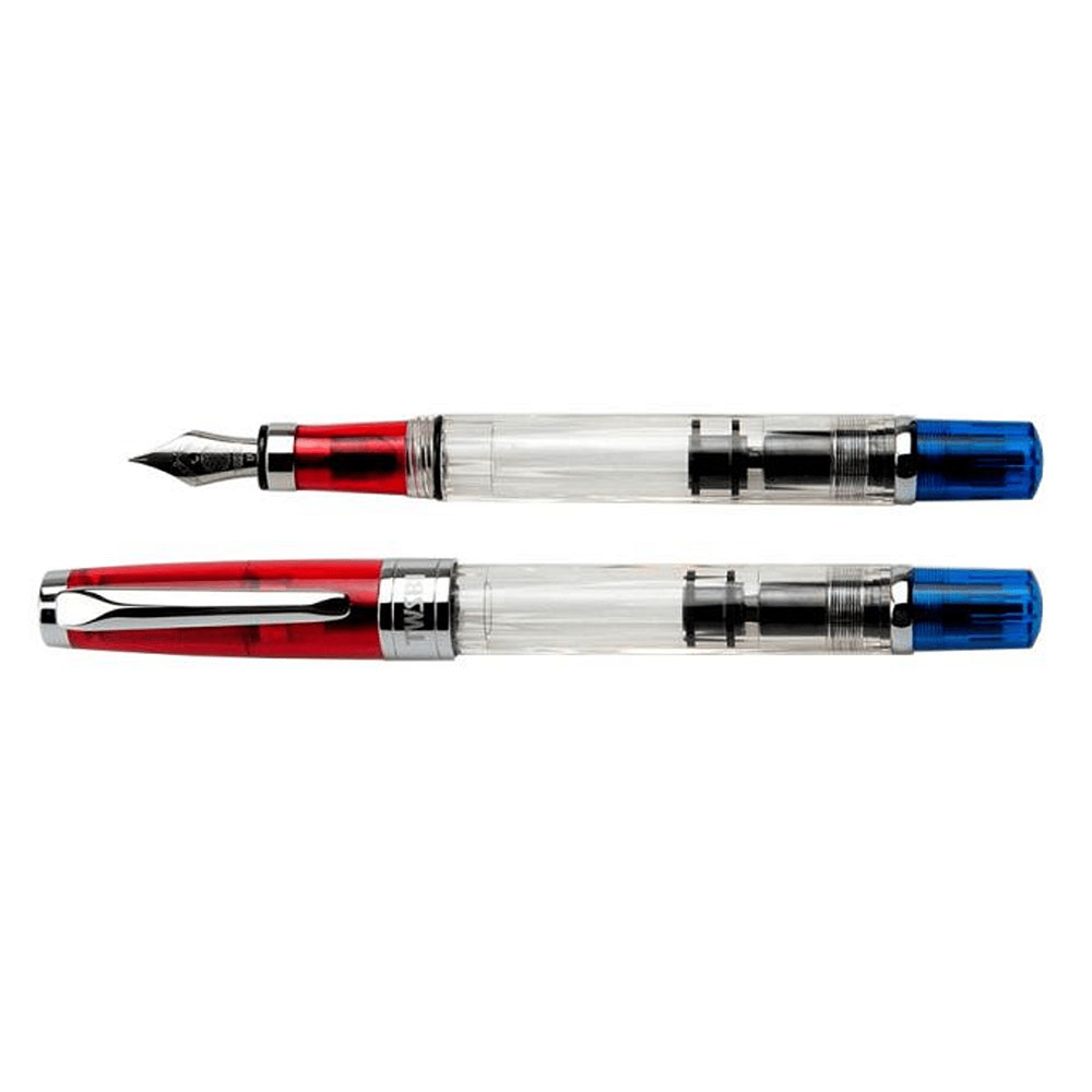 Ручка перьевая TWSBI Diamond 580 RBT, EF, Сине-красный
