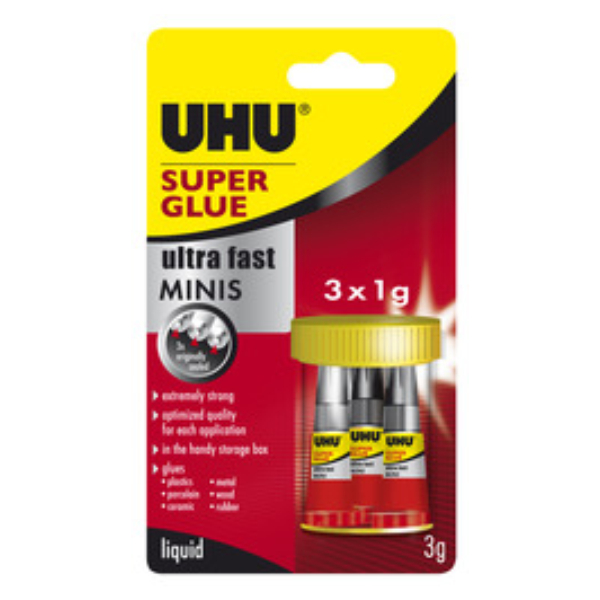 клей a d m универсальный 20 г блистер ghs201b smartfix glue супер Клей универсальный UHU 