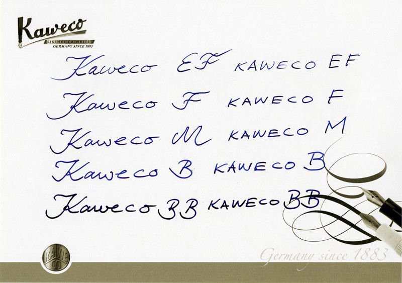 Ручка перьевая Kaweco SKYLINE Sport EF 0,5 мм, чернила синие, корпус розовый прозрачный KW10000575 - фото 2