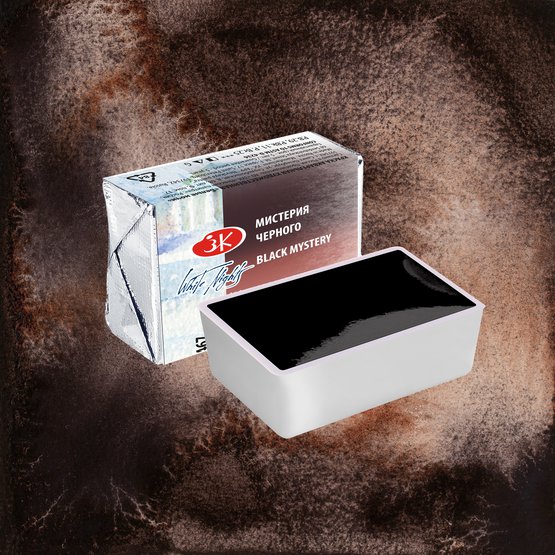 Акварель Белые Ночи в кювете Мистерия чёрного 206₽