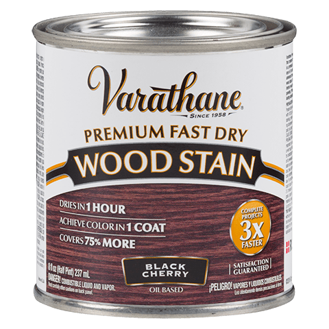 Масло VARATHANE FAST DRY банка 0,236 л, быстросохнущее тонирующее, цвет черешня масло конопляное для обработки древесины и защиты от гнили 1 литр