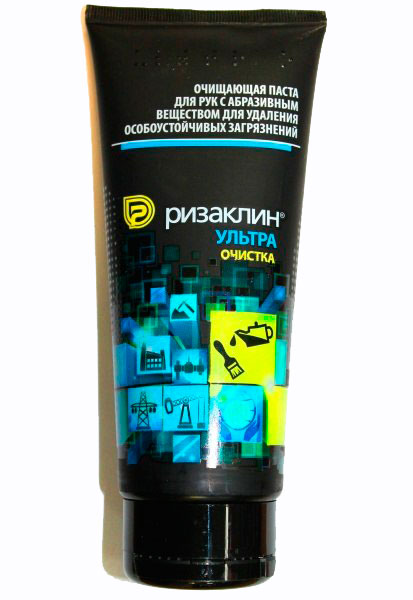 Очищающая паста для рук РизаКлин "Ультра Очистка" удаляет особо ...