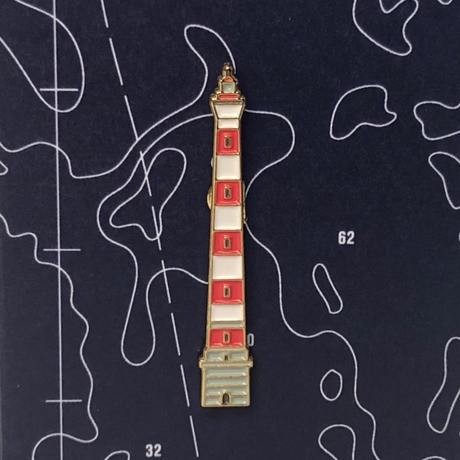 значок эмалированный маяк гогландский южный Значок эмалированный 
