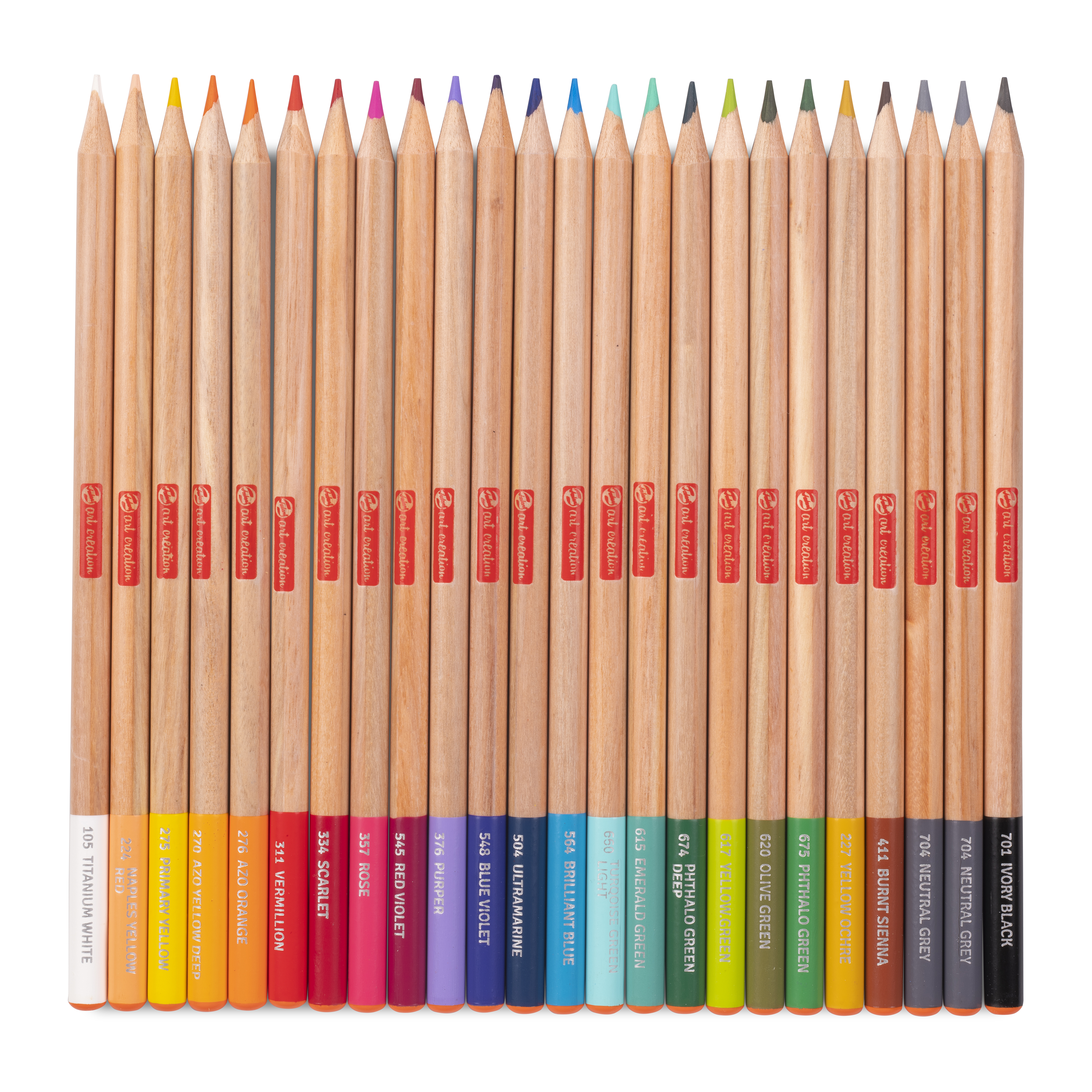 Набор карандашей цветных Art Creation 24 шт TLS-9028024M - фото 2