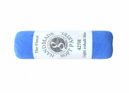 Пастель сухая мягкая, круглая, ручной работы Mungyo, LIGHT COBALT BLUE