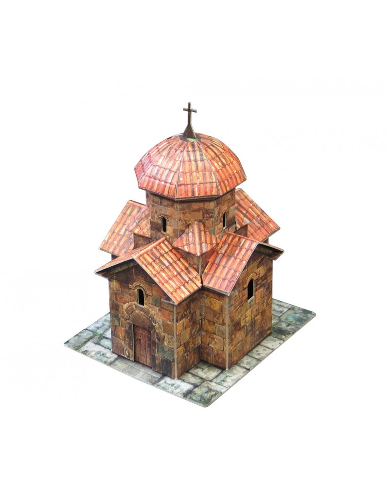 Сборная бумажная модель Преображенский и Воскресенский храмы (БМ 083)