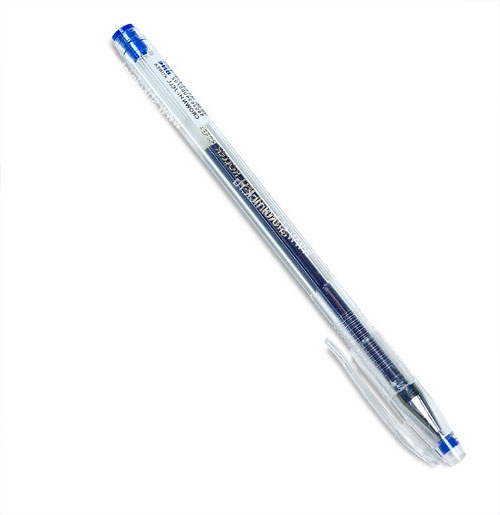 Ручка гелевая Crown Голубая