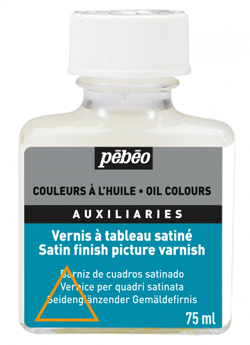 Лак покрывной на основе растворителя Pebeo Satin 75 мл 909₽