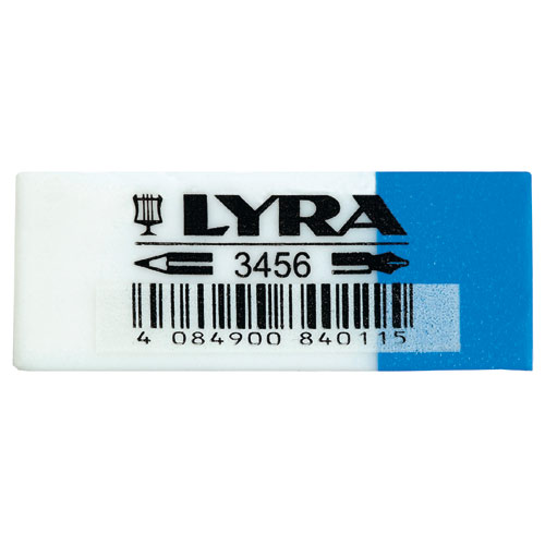 Ластик Lyra для карандаша и чернил 3456