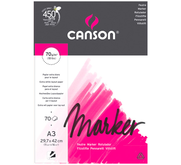Альбом-склейка для маркеров Canson 