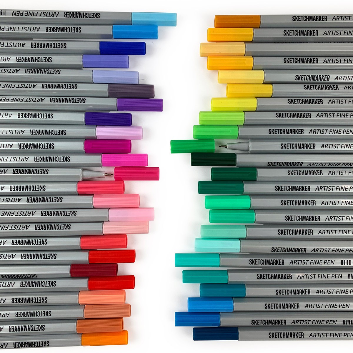 Ручка капиллярная SKETCHMARKER Artist fine pen, все цвета набор карандашей цветных cretacolor artist studio line 5 неоновых цветов 1 графитовый hb
