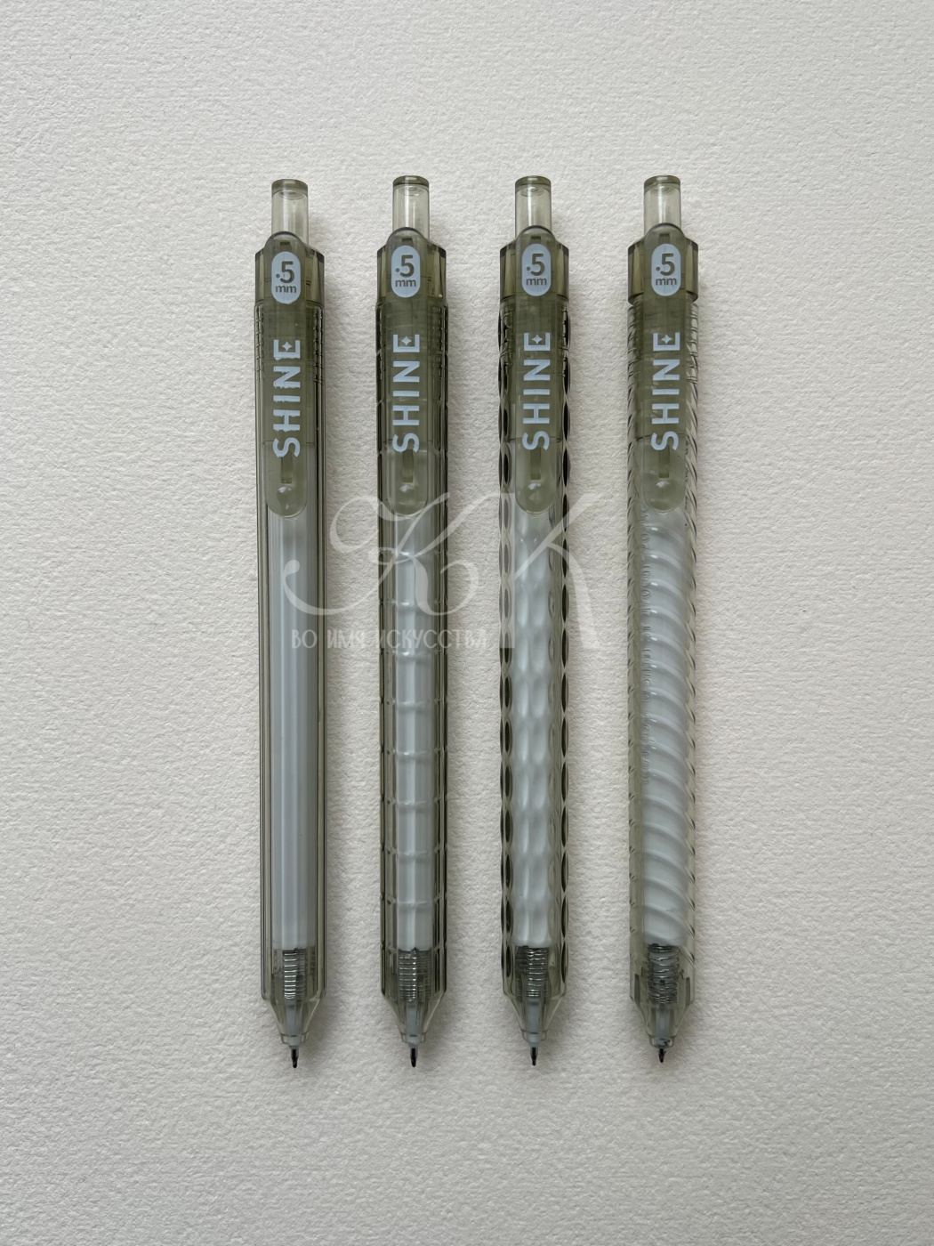 Набор ручек гелевые Languo 05 мм 4 шт черная 278₽