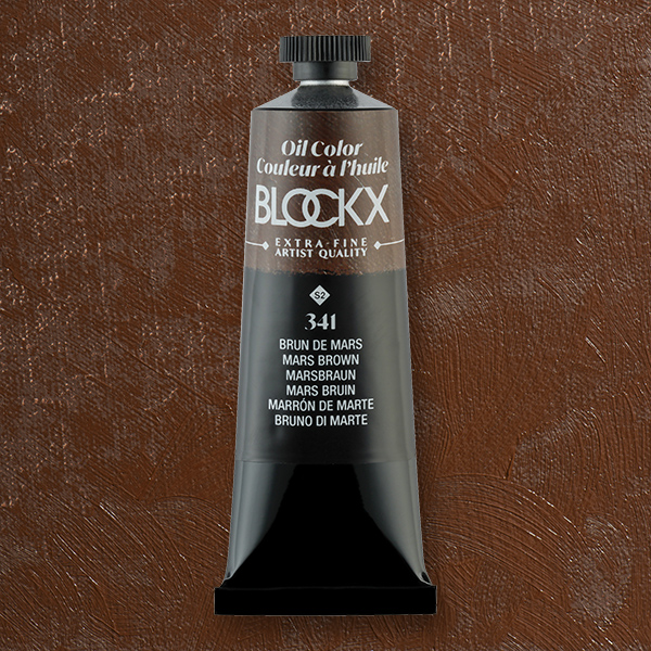 Масло Blockx 35 мл, Марс коричневый темный/Mars Brown