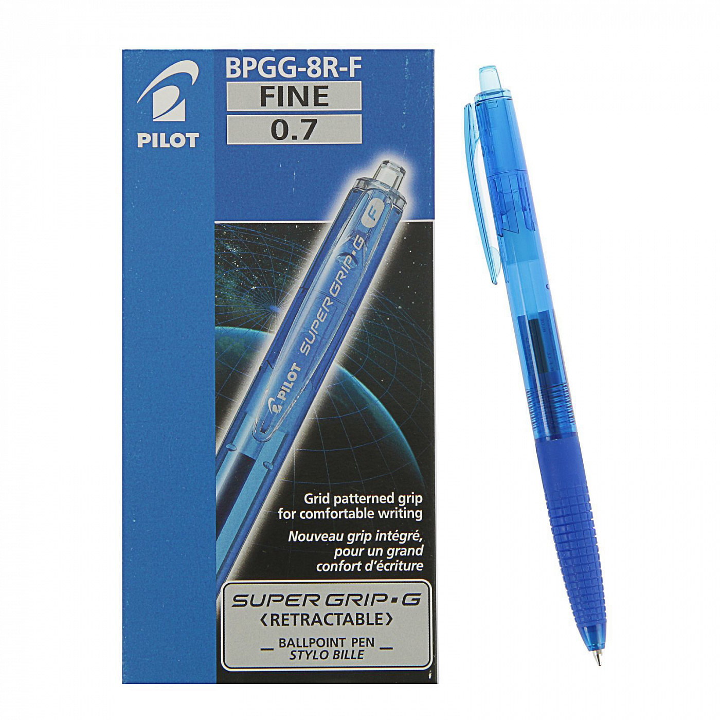 ручка шариковая meshu funny bear 0 7 мм синяя корпус ассорти Ручка шариковая Pilot 