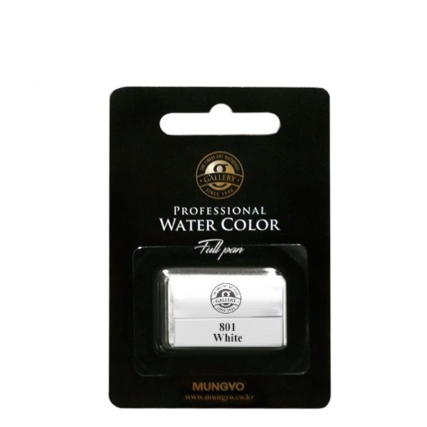 Акварель Mungyo большие кюветы в блистере цвет белый 427₽