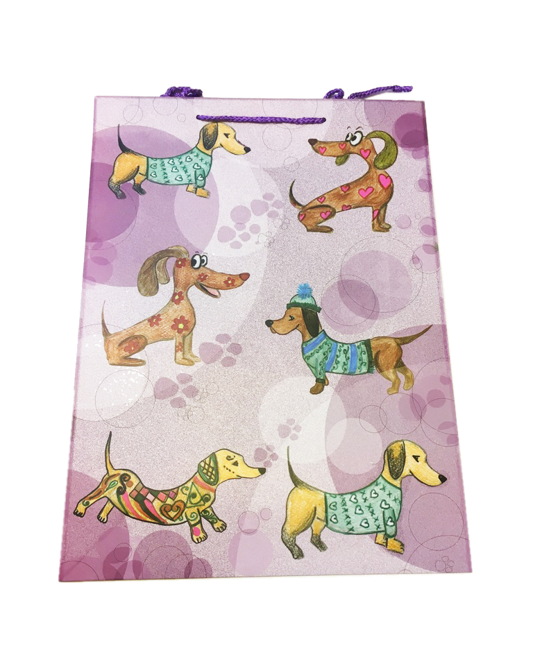 Сумка бумажная супер бол.- oldtimer (33х45х10см)