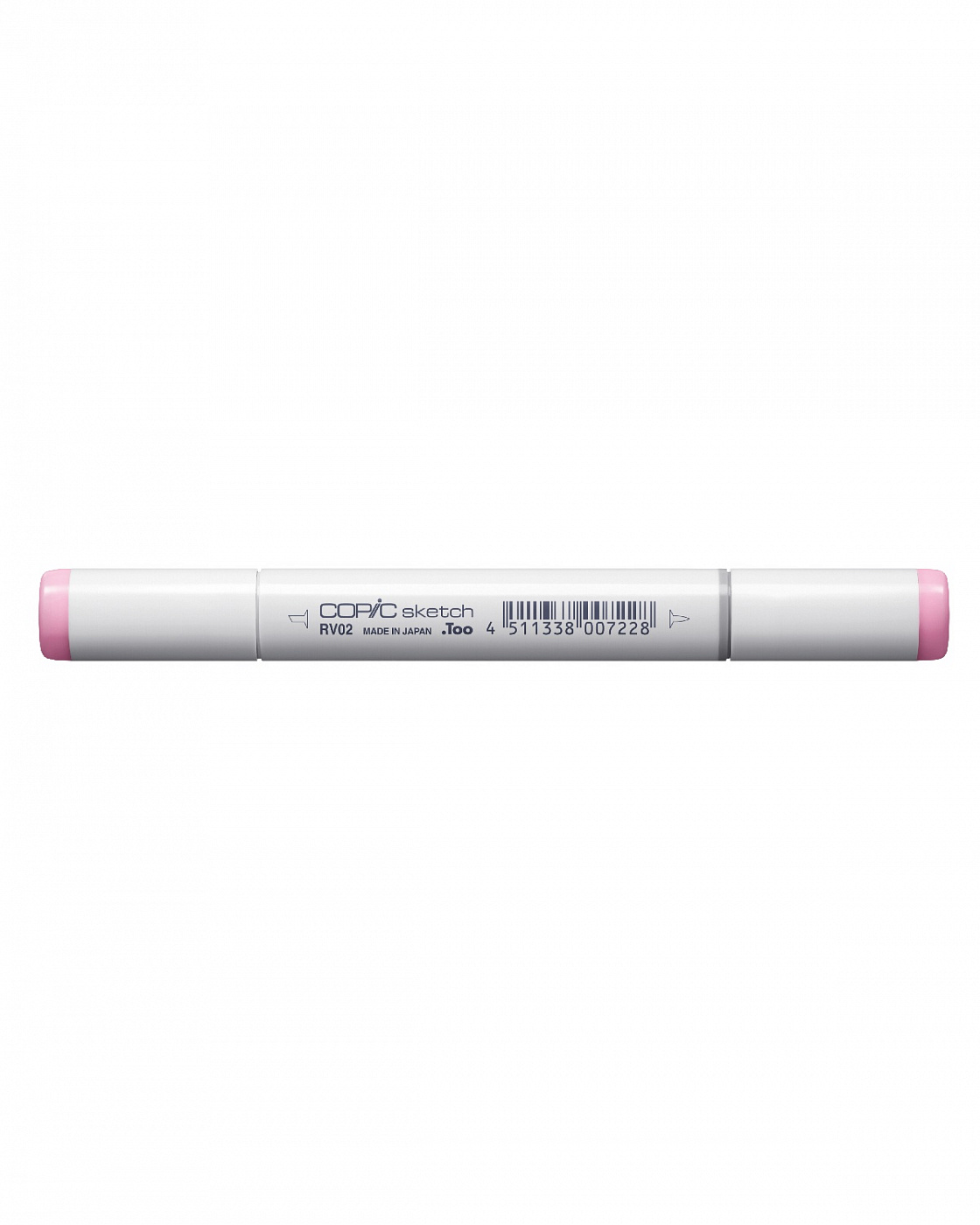 Маркер COPIC sketch RV02 (засахаренный розовый миндаль, sugared almond pink) маркер акварельный сонет двухсторон кисть и тонкий наконечник светло розовый сонет
