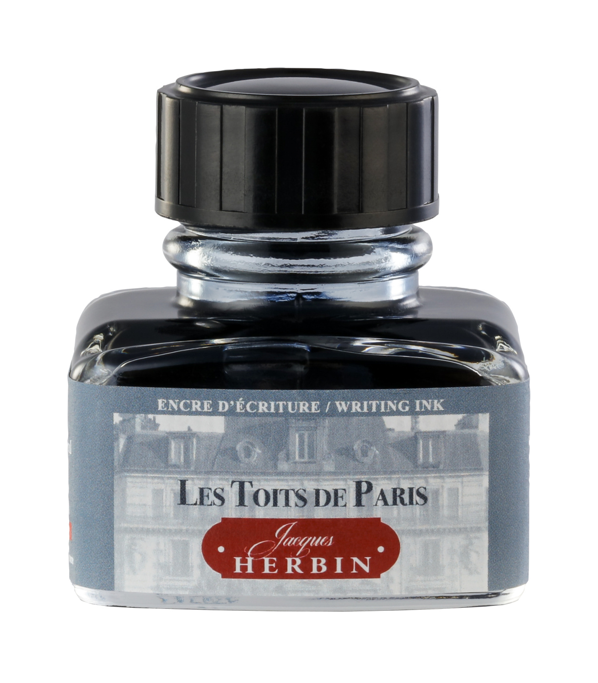 Чернила Herbin в банке 30 мл, Цвета Парижа Les Toits De Paris Серый