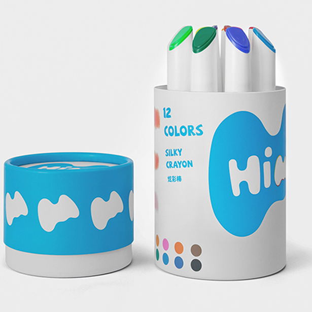 Набор шелковых карандашей HIMI 12 цветов 1140₽