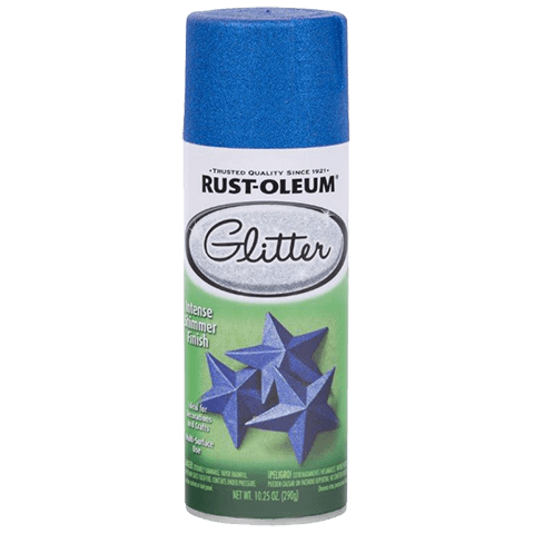 Краска спрей Rust-oleum Specialty Glitter с мерцающими частицами полупрозрачная 0,29 кг Синий RO-299425 - фото 1