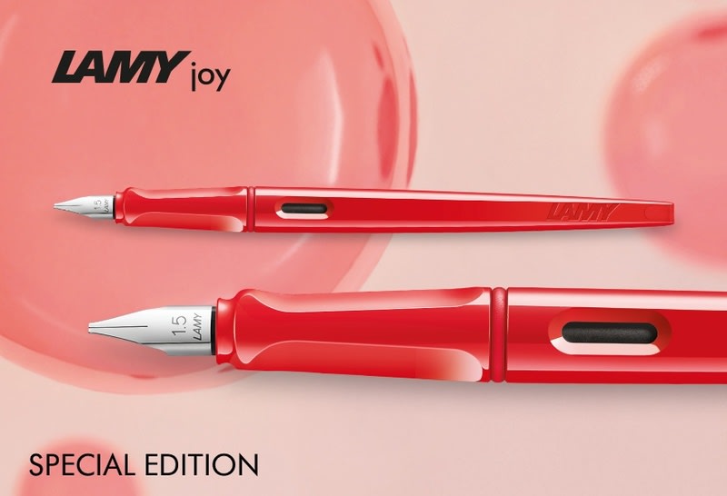 Ручка перьевая Lamy 015 joy, Красный, 1,5 мм Lamy-4037792 - фото 2