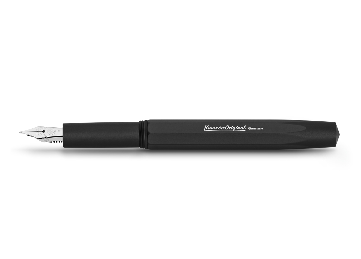 Ручка перьевая KAWECO ORIGINAL M 0,9 мм черный перо 250