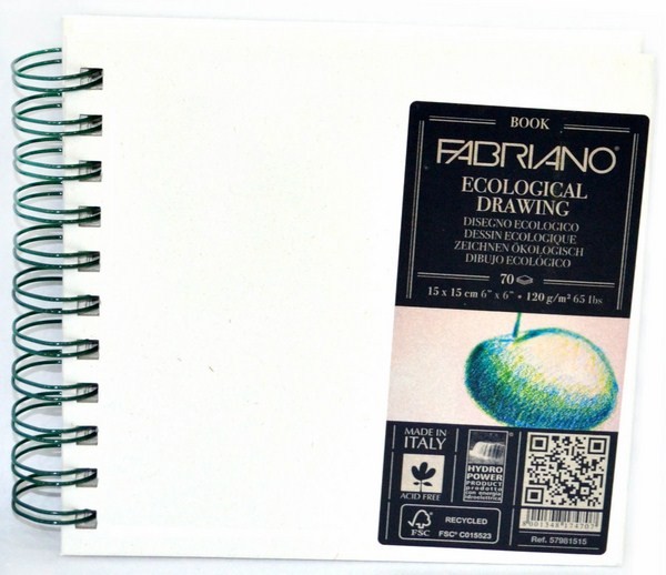 альбом для графики на спирали fabriano ecological drawing пейзаж 29 7х42 см 70 л 120 г Альбом для графики на спирали Fabriano 